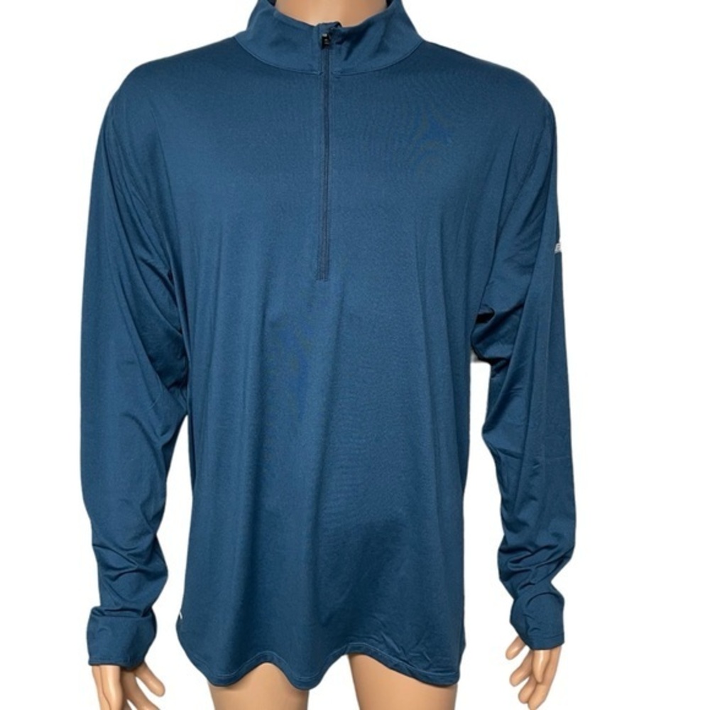 EMS Blue Opal XL Essential Peak Techwick Quarter Zip Pullover NWT